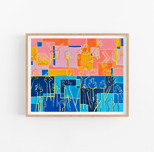 The Spectacle Art Print