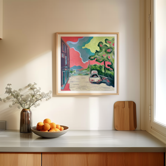 Jeju Art Print