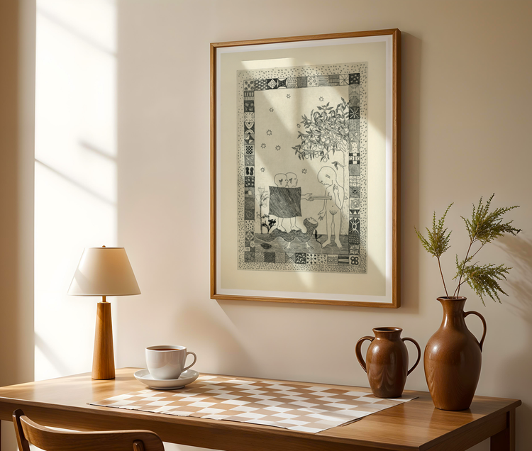 Stab Art Print